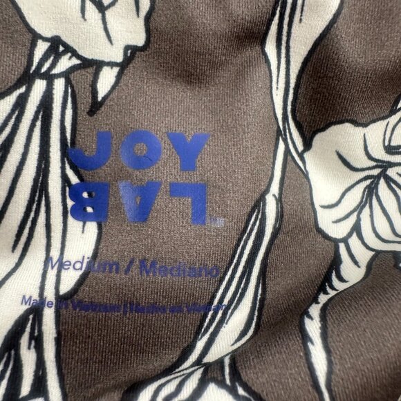 NEW! JoyLab Floral Leggings‎ Yoga Athletic Medium Comfort Soft Stretchy - Picture 10 of 14